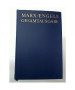 Marx/Engels Gesamtausgabe III/4. Text- und Apparatband