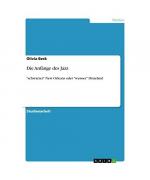 Die Anfänge des Jazz