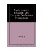 European Conference on Psychosomatic Research / Topics of Psychosomatic Research