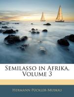 Semilasso in Afrika, Dritter Theil.