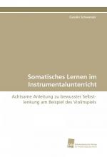 Somatisches Lernen im Instrumentalunterricht / Achtsame Anleitung zu bewusster Selbstlenkung am Beispiel des Violinspiels