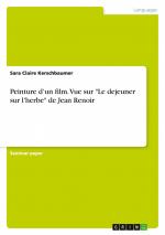 Peinture d¿un film. Vue sur "Le dejeuner sur l'herbe" de Jean Renoir