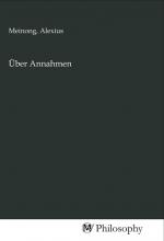 Über Annahmen / Alexius Meinong / Taschenbuch / Deutsch / MV-Philosophy / EAN 9783968801056