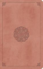 ESV Thinline Bible, Red Letter (Trutone, Blush Rose, Emblem Design) / Buch / Englisch / 2024 / Crossway / EAN 9781433593130