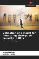 Validation of a model for measuring absorptive capacity in HEIs / In the view of IT managers