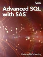 Schendera, Christian Fg: Advanced SQL wi