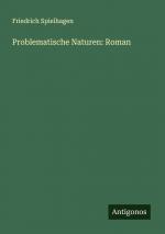 Problematische Naturen: Roman