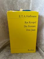 Hoffmann, E. T. A. und Josef Kunz: Rat K Hoffmann, E. T. A. und Josef Kunz: Rat K