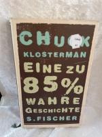 Klosterman, Chuck und Adelheid Zöfel: Ei Klosterman, Chuck und Adelheid Zöfel: Ei