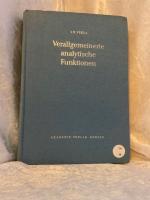 Vekua, I. N. (Hg.: Wolfgang Schmidt): Ve