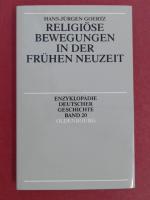 Hans-Jürgen Goertz: Religiöse Bewegungen