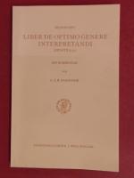 Liber de optimo genere interpretandi (Epistula 57). Ein Kommentar von G.J.M. Bartelink. Band 61 aus der Reihe "Mnemosyne. Supplementum".