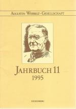 Das Jahrbuch der Augustin Wibbelt-Gesellschaft e.V. Jahrbuch 11. 1995.