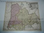 Dauphine, map, anno 1700, Valk G., old colours