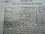 Utrecht, anno 1570, woodcut, S. MÜnster