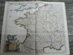 Galliae Tabula, anno 1695, Danckerts family, Generalmap