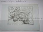 Rhone River, anno 1806, Marseille, map, Reilly