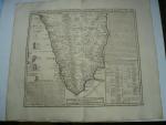 Chatelain: Carte nouvelle des terres de 