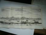 Rostock-Warnemünde, anno 1653, Merian Matthäus -GROSSE PANORAMAANSICHT-----