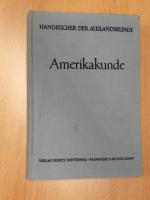 Amerikakunde.