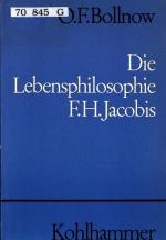 Die Lebensphilosophie F.H.Jacobis