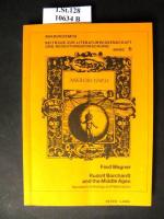 Rudolf Borchardt and the middle ages. Translation, anthology and nationalism.