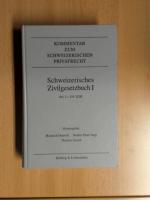 Schweizerisches Zivilgesetzbuch I. Art. 1-359 ZGB.