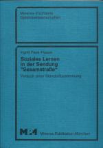 Soziales Lernen in der Sendung "Sesamstrasse" Versuch einer Standortbestimmung