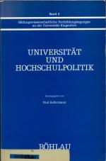 Universität und Hochschulpolitik