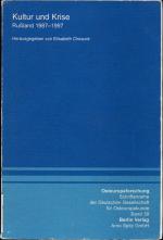 Kultur und Krise Russland 1987-1997