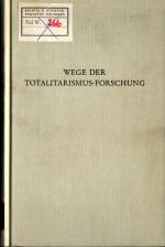 Wege der Totalitarismus-Forschung