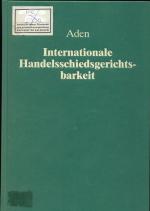 Menno Aden: Internationale Handelsschied Menno Aden: Internationale Handelsschied