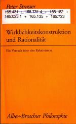 Wirklichkeitskonstruktion und Rationalität Ein Versuch über den Relativismus