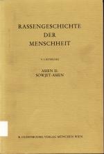 Alekseev, V. P. und I. I. Gochman: Rasse Alekseev, V. P. und I. I. Gochman: Rasse