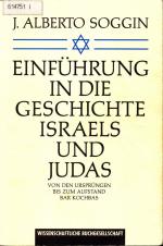 Einführung in die Geschichte Israels und Judas Von den Ursprüngen bis zum Aufstand Bar Kochbas