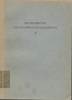 Die Inschriften von Erythrai und Klazomenai Teil II (Nr. 201-536)