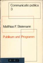 Publikum und Programm