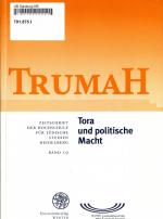 Trumah: Tora und politische Macht-Torah and Political Power