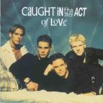 caught in the act: caught in the act of 