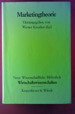 Werner Kroeber-Riel: Marketingtheorie. V Werner Kroeber-Riel: Marketingtheorie. V