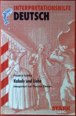 Friedrich Schiller: Kabale und Liebe. In