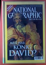 National Geographic Deutschland. Januar - April 2005, Wer war König David? - ITALIEN: Vor den Römern - Extreme der Erde - Das Judentum...