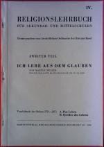 Martin Müller: IV. Religionslehrbuch für