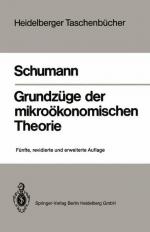 Grundzüge der mikroökonomischen Theorie (Heidelberger Taschenbücher (92))