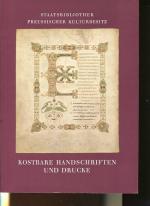 Kostbare Handschriften und Drucke. Ausstellung zur Eröffnung d. Neubaus in Berlin ; Staatsbibliothek Preuss. Kulturbesitz, 15. Dezember 1978 - 9. Juni 1979, Ausstellungskataloge 9.