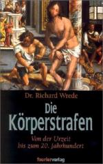 Richard Wrede: Die Körperstrafen bei all
