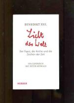 Benedikt XVI., Papst und Peter Seewald: Benedikt XVI., Papst und Peter Seewald: