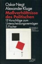 Massverhältnisse des Politischen - 15 Vorschläge zum Unterscheidungsvermögen.