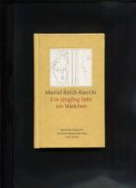 Marcel Reich-Ranicki: Ein Jüngling liebt Marcel Reich-Ranicki: Ein Jüngling liebt