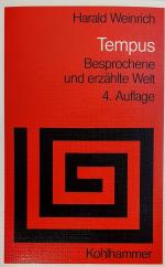 Tempus: Besprochene und erzählte Welt (Sprache und Literatur)